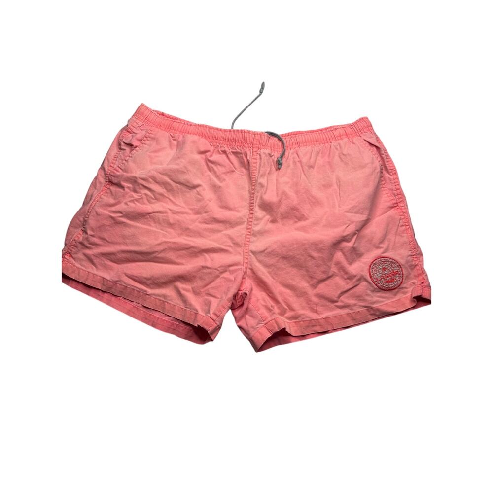 Vintage 80’s-90’s LA Gear Retro Swim Trunks Faded Pink Running Shorts Sz M